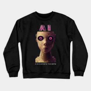 Intelligence amplified: The AI revolution is here Crewneck Sweatshirt